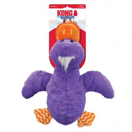 Hračka Kong Dog Comfort Jumbo Kačka s pískatkom XL polyester Hračka Kong Dog Comfort Jumbo Kačka s pískatkom XL polyester