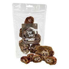 Raw Raw pochúťka mrazom sušené Pštrosie krky 60g Raw Raw pochúťka mrazom sušené Pštrosie krky 60g