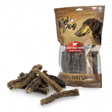 KIDDOG 100% Natural Snack, hovädzí žalúdok (držky) 12 cm/ 400 g