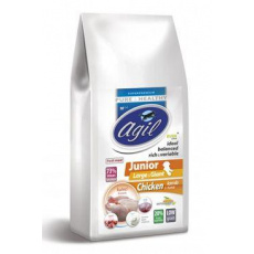 Agil Junior Large&Giant Low Grain Chicken, Lamb 10kg