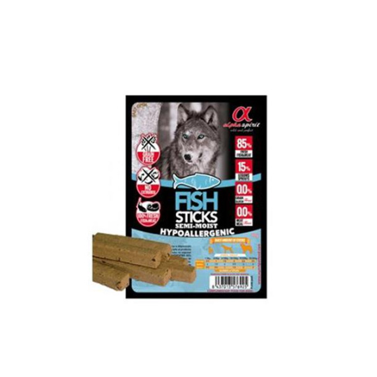 Pamlsok Alphaspirit dog Tyčinky rybacie 4x10 g