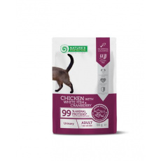 Natures P KAPSULE cat adult urinary chicken & white fish & cranberry 22 x 100 g