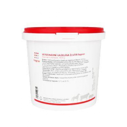 Vazelína žltá - veterinárna 1000g