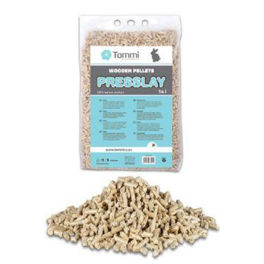 Podstielka PRESSLAY drevitá podstielka 14l