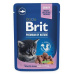Brit Premium Cat kapsička White Fish for Kitten 100g