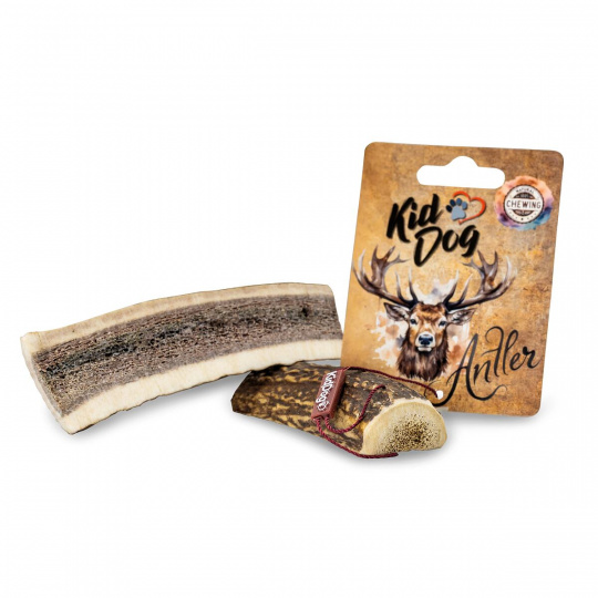 KIDDOG Antler, jelení paroh polený - S