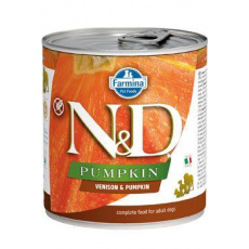 Farmina N&D dog PUMPKIN & venison konzerva 285 g