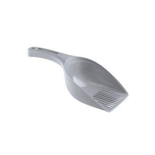 Lopatka na trus plast sivá Zolux