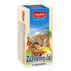 Čaj Apotheke Zázvor a rakytník 20x2g