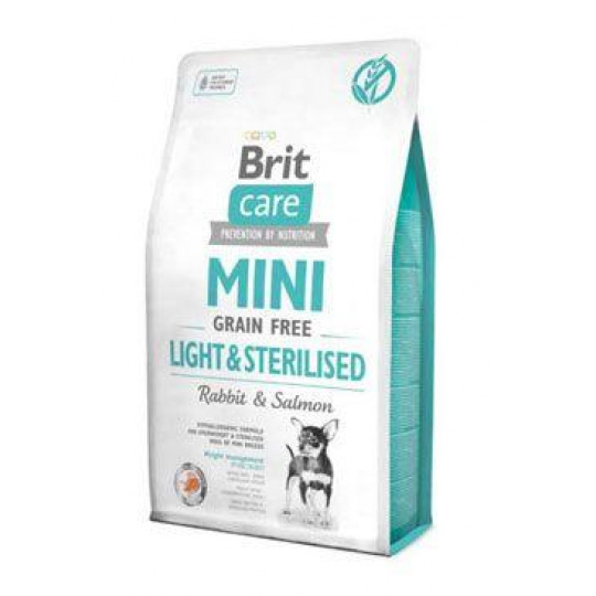 Brit Care Mini Light Sterilised Grain-free 7 kg Brit Care Mini Light Sterilised Grain-free 7 kg
