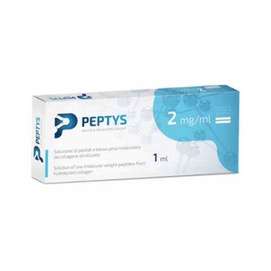 PEPTYS 2 roztok peptidov PEP-21 z kolagénu 2 mg/ml (injekcia predplnená, nízkomolekulárne peptidy (LWP) 1x1 ml) PEPTYS 2 roztok peptidov PEP-21 z kolagénu 2 mg/ml (injekcia predplnená, nízkomolekulárne peptidy (LWP) 1x1 ml)