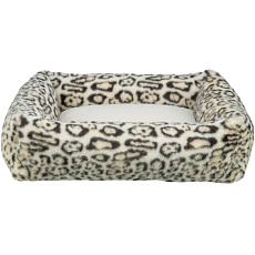 SOFT Edition pelech LEO s okrajom, krémová/leopardia SOFT Edition pelech LEO s okrajom, krémová/leopardia