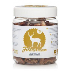 Raw Raw pochúťka mrazom sušené Jelenie mäso 80g Raw Raw pochúťka mrazom sušené Jelenie mäso 80g