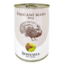 Bohemia Morčacie mäso vo vlastnej šťave 400g Bohemia Morčacie mäso vo vlastnej šťave 400g