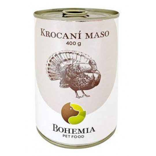 Bohemia Morčacie mäso vo vlastnej šťave 400g