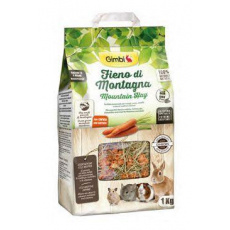 Gimbi Seno horské s mrkví 1kg Gimbi Seno horské s mrkví 1kg