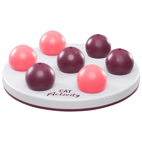 Cat Aktivity SOLITAIRE - zábavná doska so 7 loptičkami 20 cm Cat Aktivity SOLITAIRE - zábavná doska so 7 loptičkami 20 cm