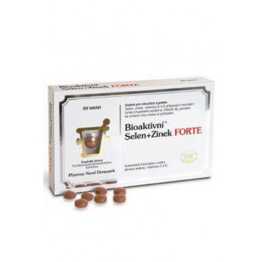Bioaktívny Selén+Zinok Forte 60tbl