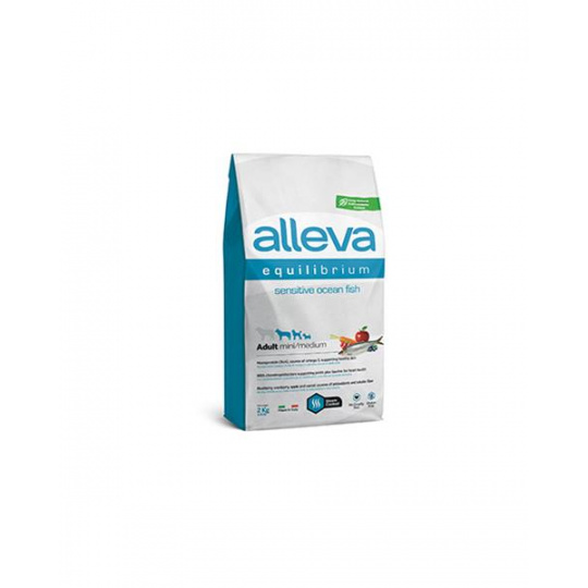 Alleva SP EQUILIBRIUM dog adult sensitive mini & medium ocean fish 2 kg Alleva SP EQUILIBRIUM dog adult sensitive mini & medium ocean fish 2 kg