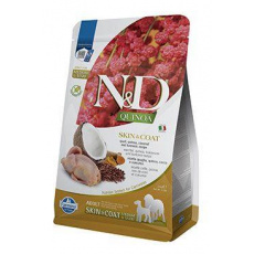 N&D Quinoa DOG Skin&Coat Quail Adult M/L 2,5kg N&D Quinoa DOG Skin&Coat Quail Adult M/L 2,5kg