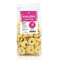 Allnature Krúžky jogurtové 80g Allnature Krúžky jogurtové 80g