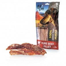 KIDDOG SUPER PREMIUM 100% hovädzie čistá svalovina bez aditív 70 g