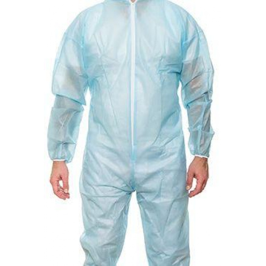 Oblek hygienický s kapucí 40g/m2 M CVET 1ks Oblek hygienický s kapucí 40g/m2 M CVET 1ks
