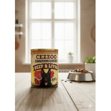 CEZZOO Hypoallergenic Beef and Liver 800g