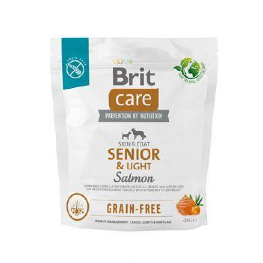 Brit Care dog Grain-free Senior & Light 1 kg