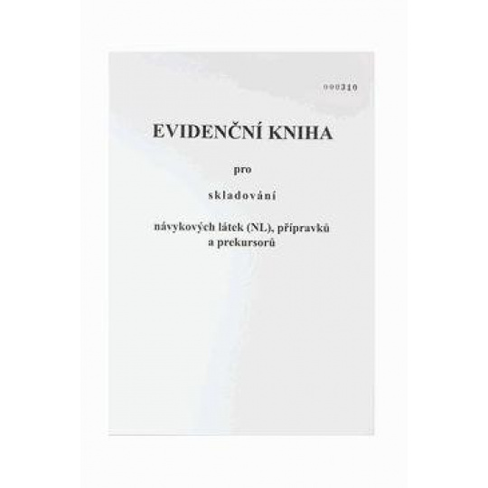 Tiskopis-Evidenční kniha návykových látek pro veteriná