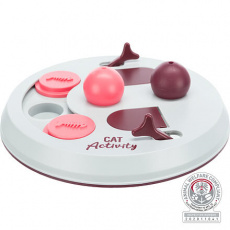 Cat Activity FLIP BOARD, strategická hra, o 23, vínová/ružová/sivá