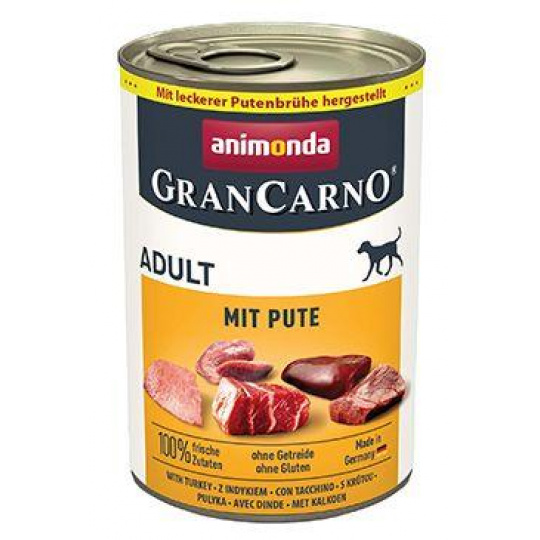 Animonda pes GRANCARNO konz. Adult morčacie mäso 400g