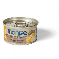 MONGE DOG NATURAL kuracie mäso so syrom pre psy 95 g MONGE DOG NATURAL kuracie mäso so syrom pre psy 95 g