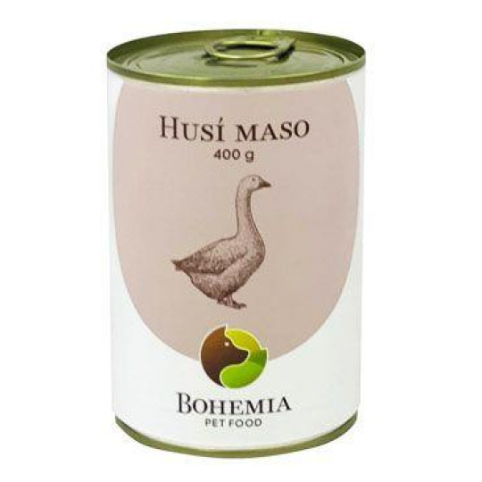 BOHEMIA MASO Hus vo vlastnej šťave 400g
