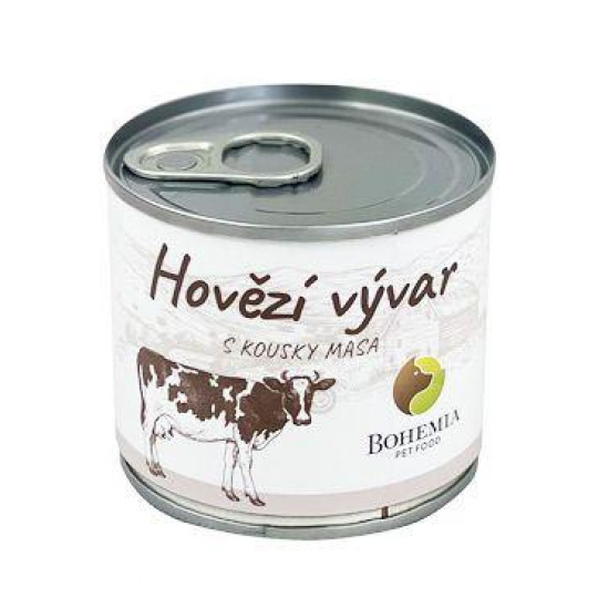 BOHEMIA Vývar Hovädzí s kúskami mäsa 140ml